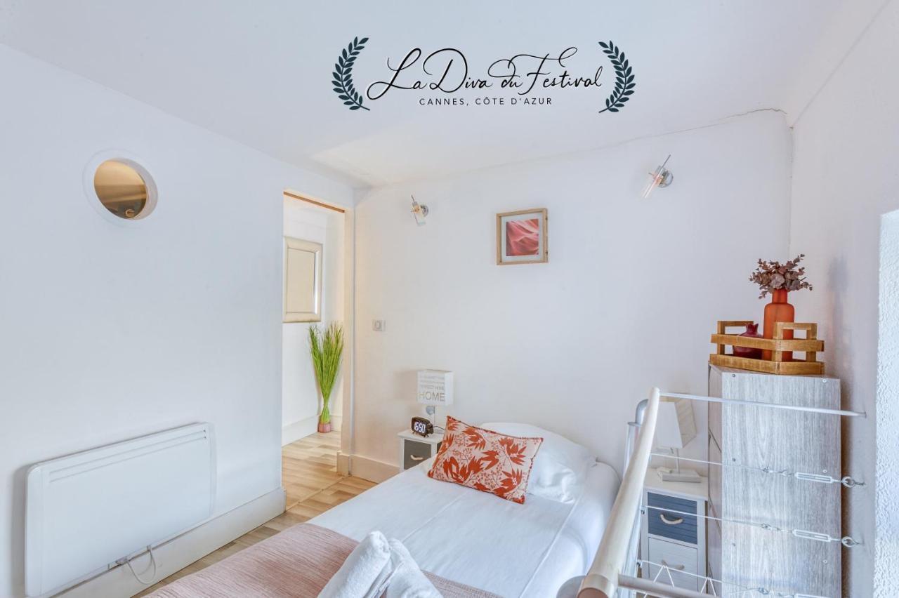La Diva Du Festival - 10 Mn A Pied Palais & Plages - Cosy & Calme - Clim - Wifi Κάννες Εξωτερικό φωτογραφία