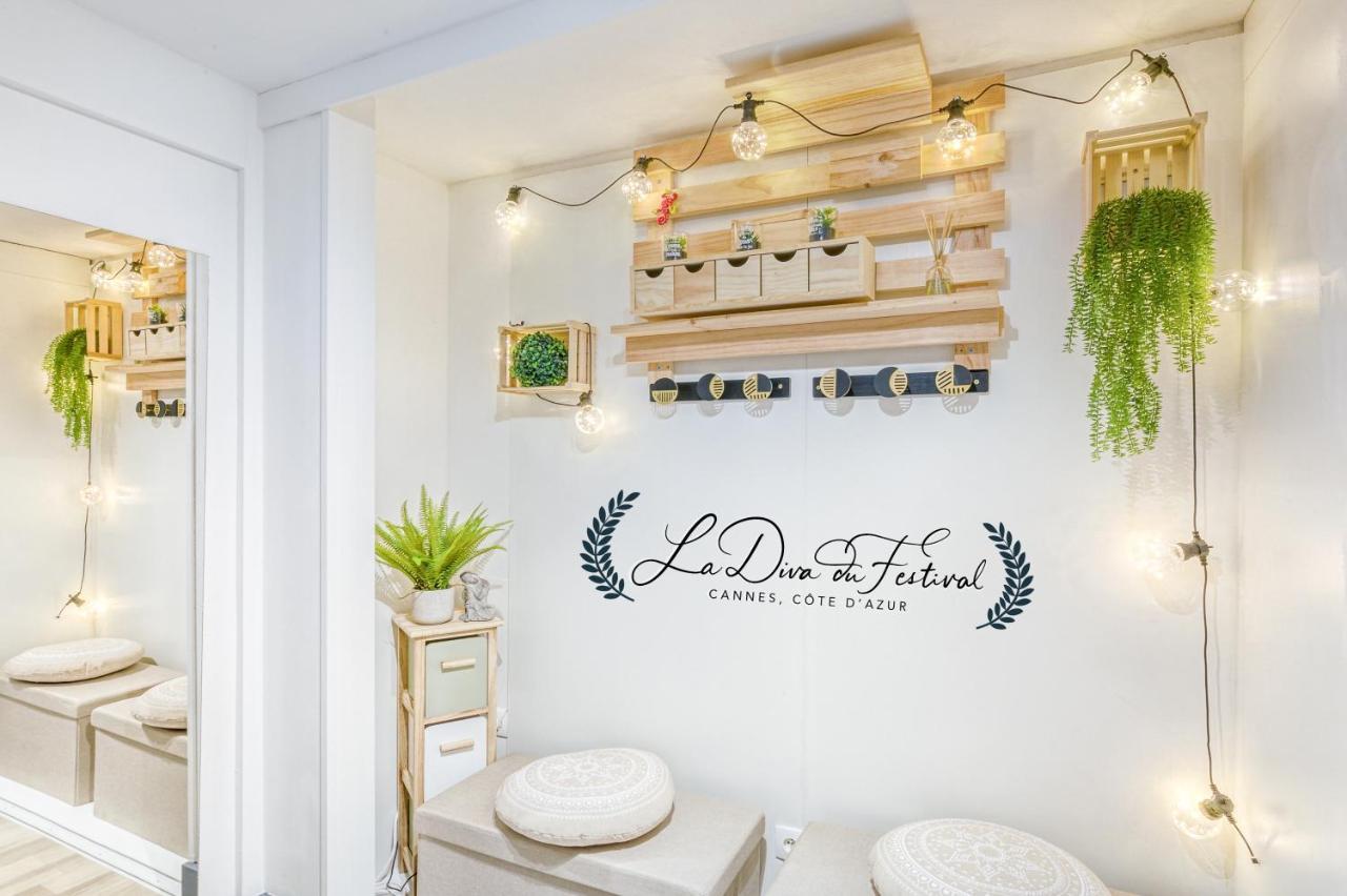 La Diva Du Festival - 10 Mn A Pied Palais & Plages - Cosy & Calme - Clim - Wifi Κάννες Εξωτερικό φωτογραφία