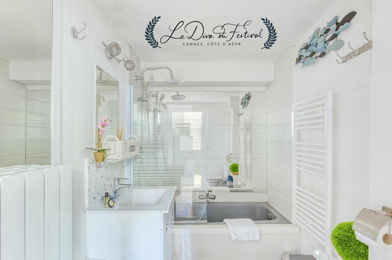 La Diva Du Festival - 10 Mn A Pied Palais & Plages - Cosy & Calme - Clim - Wifi Κάννες Εξωτερικό φωτογραφία