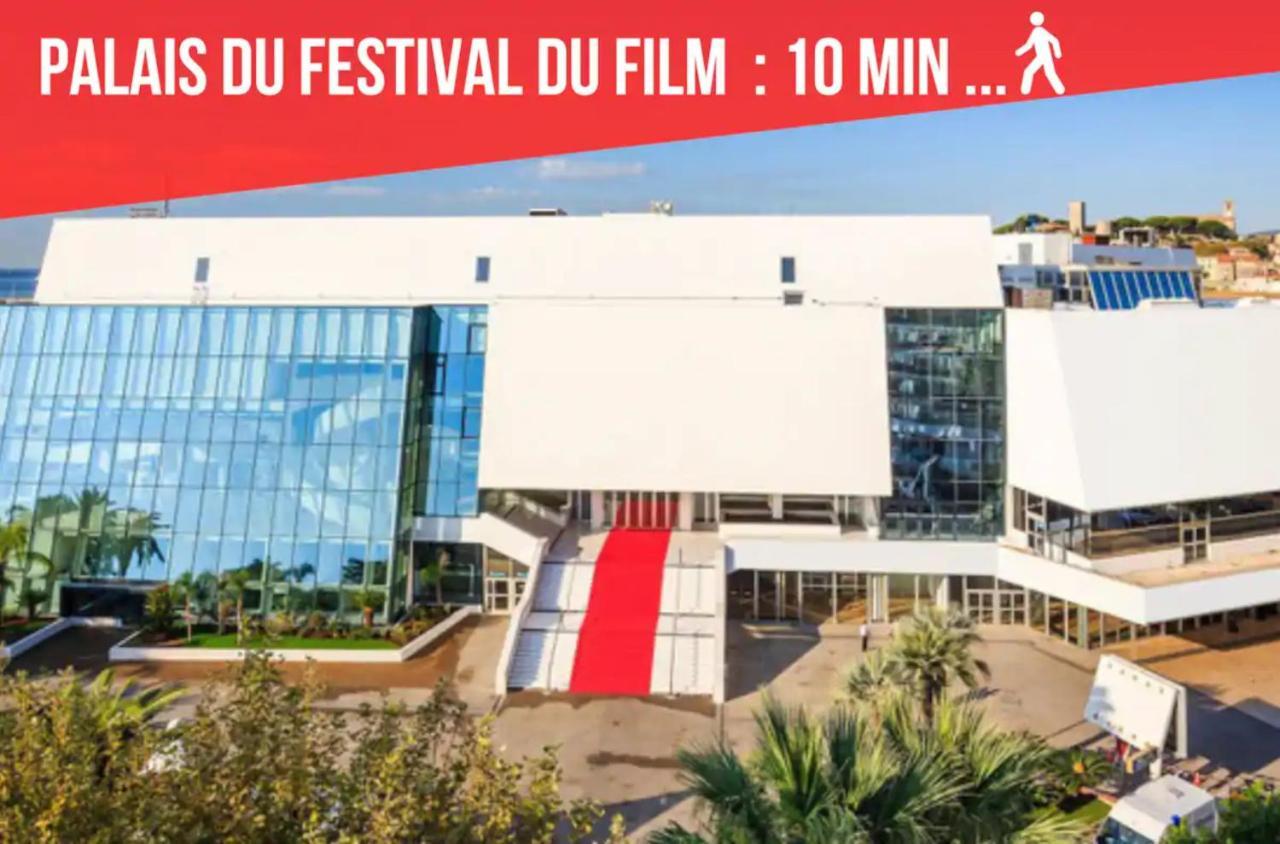 La Diva Du Festival - 10 Mn A Pied Palais & Plages - Cosy & Calme - Clim - Wifi Κάννες Εξωτερικό φωτογραφία