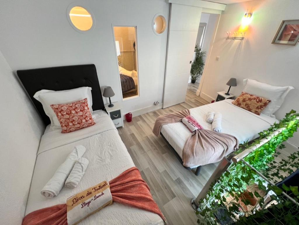 La Diva Du Festival - 10 Mn A Pied Palais & Plages - Cosy & Calme - Clim - Wifi Κάννες Εξωτερικό φωτογραφία